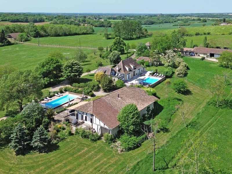 Farmhouse For Sale, MONTIGNAC-DE-LAUZUN, 47800, FRANCE