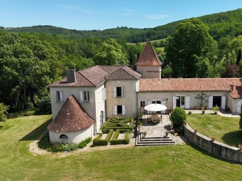 Manor House For Sale, Puy L'eveque, 46700, FRANCE